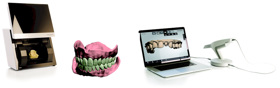 3Shape Dental dental lab scanner and software
